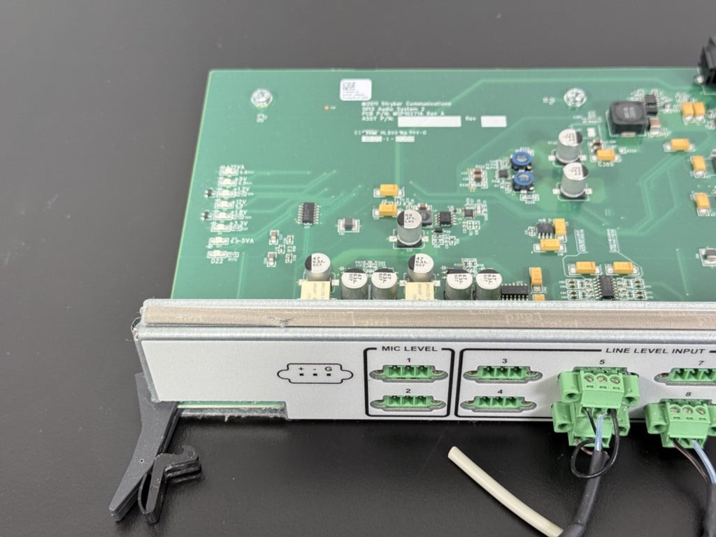 Stryker Communications SPIS Audio System 2 Audio Module MSP10271A Rev A2