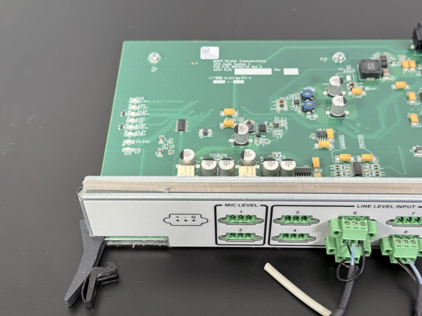 Stryker Communications SPIS Audio System 2 Audio Module MSP10271A Rev A2