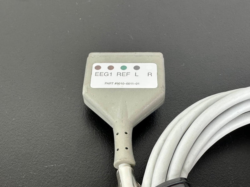 MECTA Safety Monitor Cable Part # 9010 0011 01 ECG EEG Trunk Lead Wire Gray1
