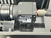 Keyence CA 035M VGA Camera CA DRR8M Ring Light Lens Vision Inspection System4