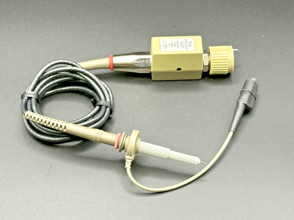 Tektronix P6139A 500MHz 10X Passive Voltage Oscilloscope Probe w/ Lead0
