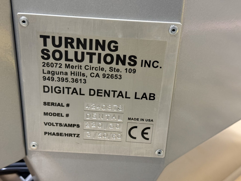 Turning Solutions Dental Milling Machine Digital Dental Lab CAD CAM Mill13