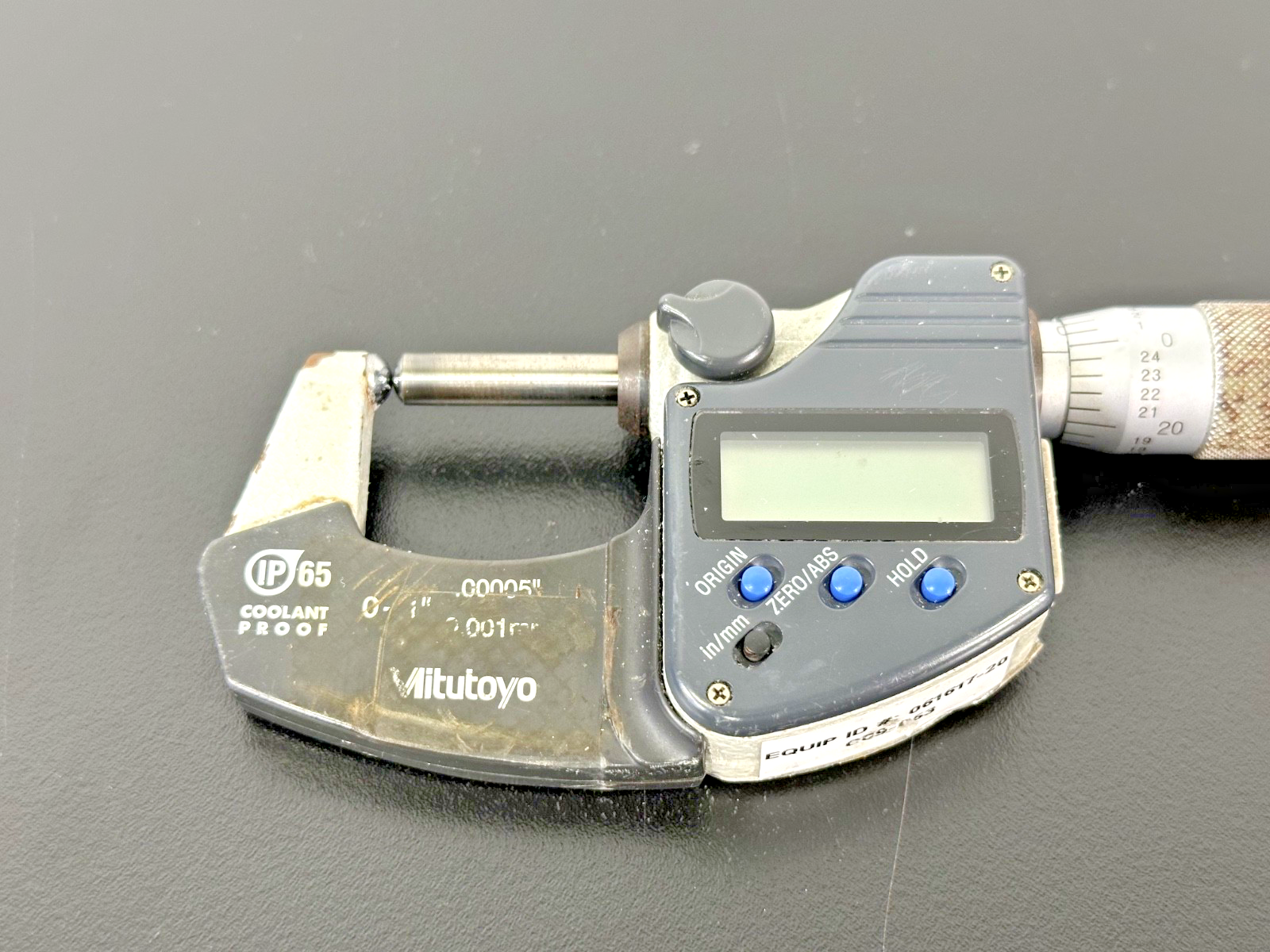 Mitutoyo 395 371 Digital Micrometer 0 1" IP65 Used Untested1