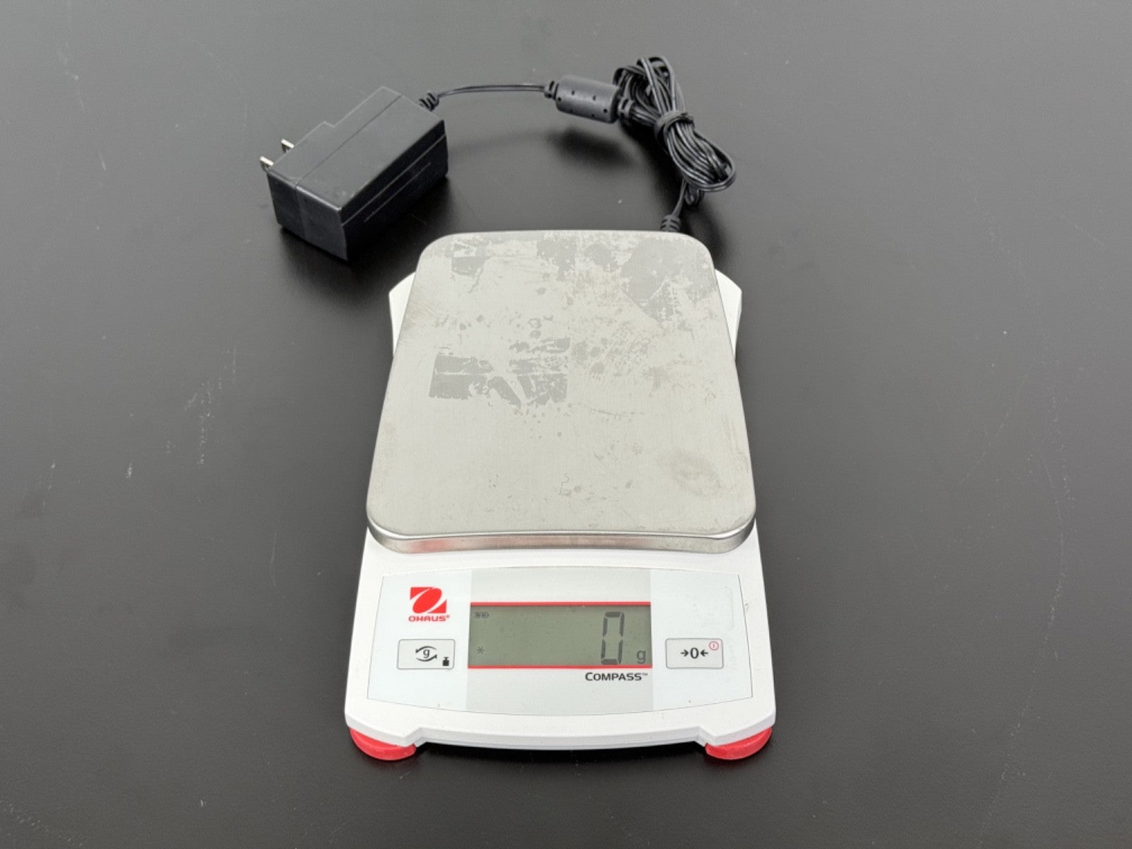 Ohaus Compass CX2200 Digital Scale 2200g x 1g w/ Adapter2