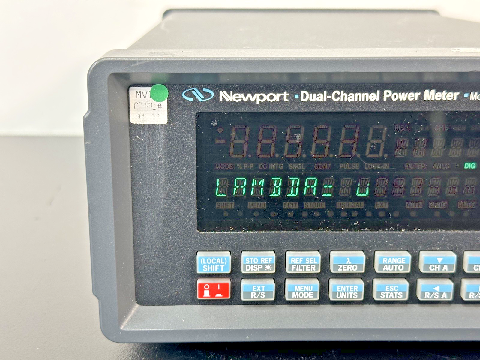 Newport 2832 C Dual Channel Optical Power Meter Working1