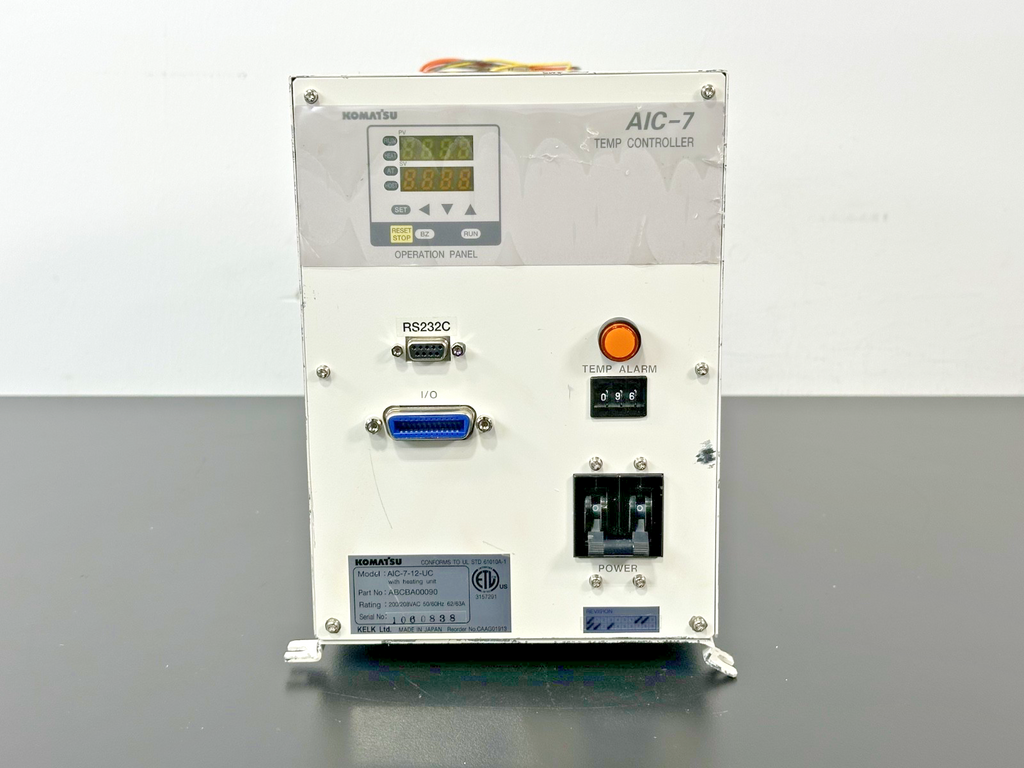 Komatsu AIC 7 12 UC ABCBA00090 Temperature Controller For Parts1