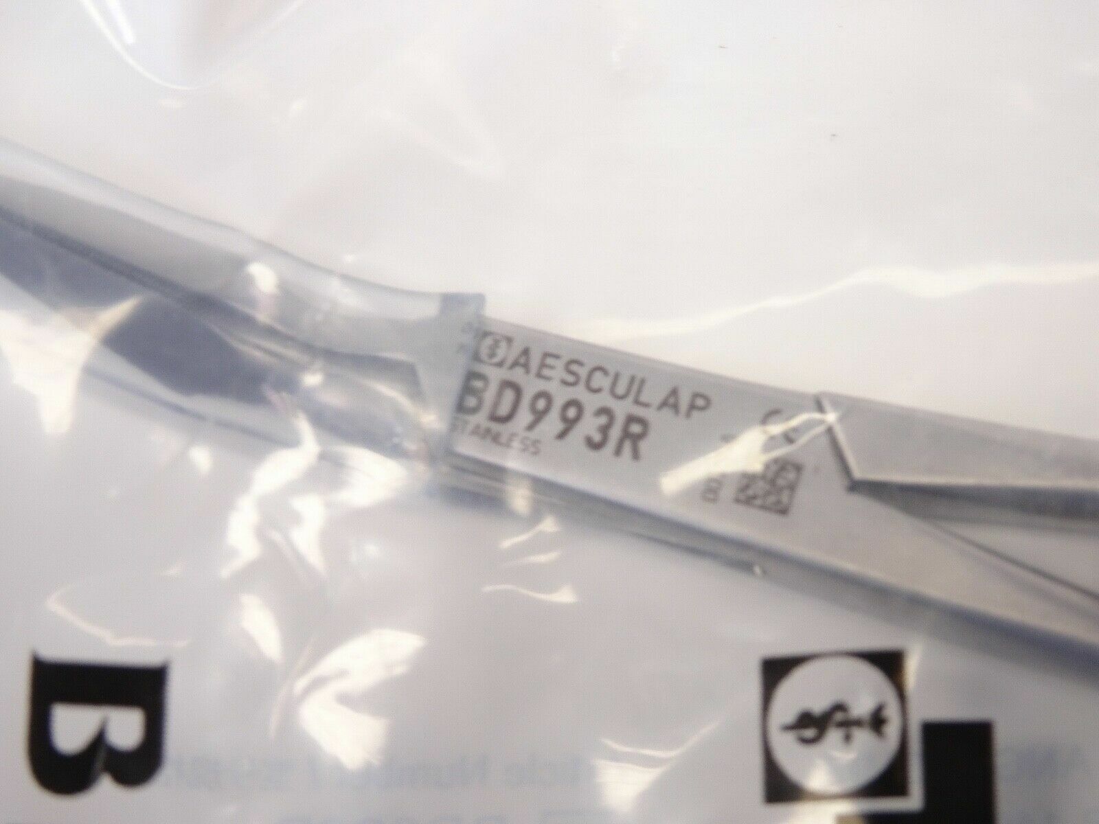 Aesculap BD993R Stieglitz Splinter Forceps Ang 140MM2