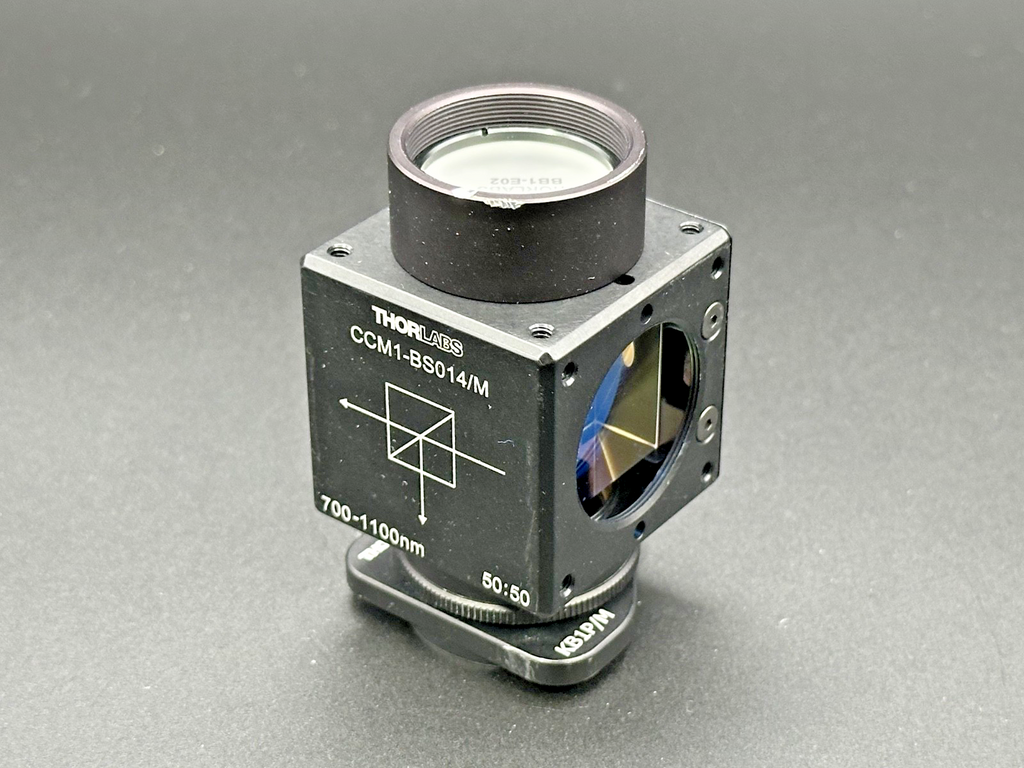 Thorlabs CCM1 BS014/M 50:50 Beamsplitter Cube BB1 E02 Mirror KB1P/M0
