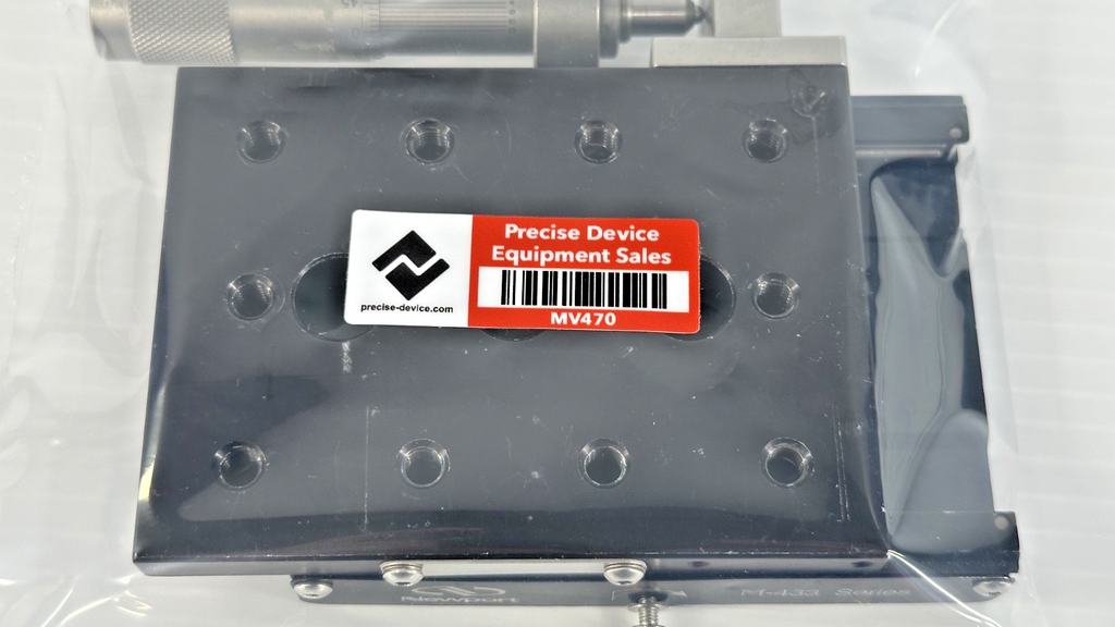 Newport M 433 Linear Translation Stage w/ SM 25 Vernier Micrometer5