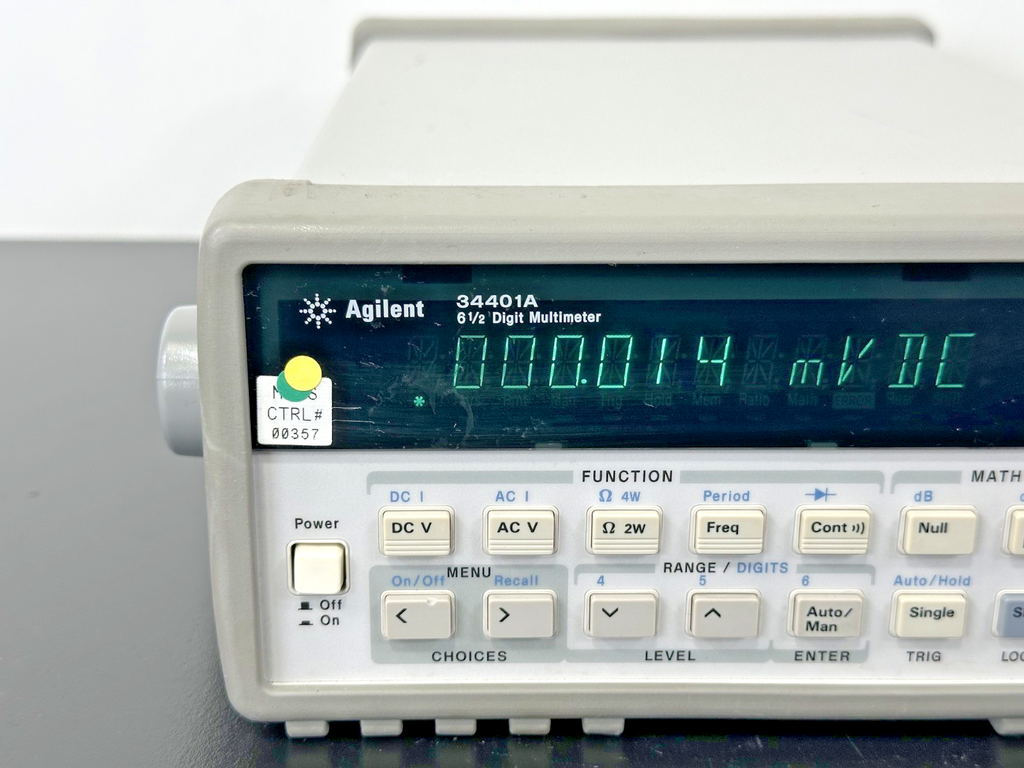 Agilent 34401A 6.5 Digit Digital Bench Multimeter GPIB RS 232 Powers On Working1