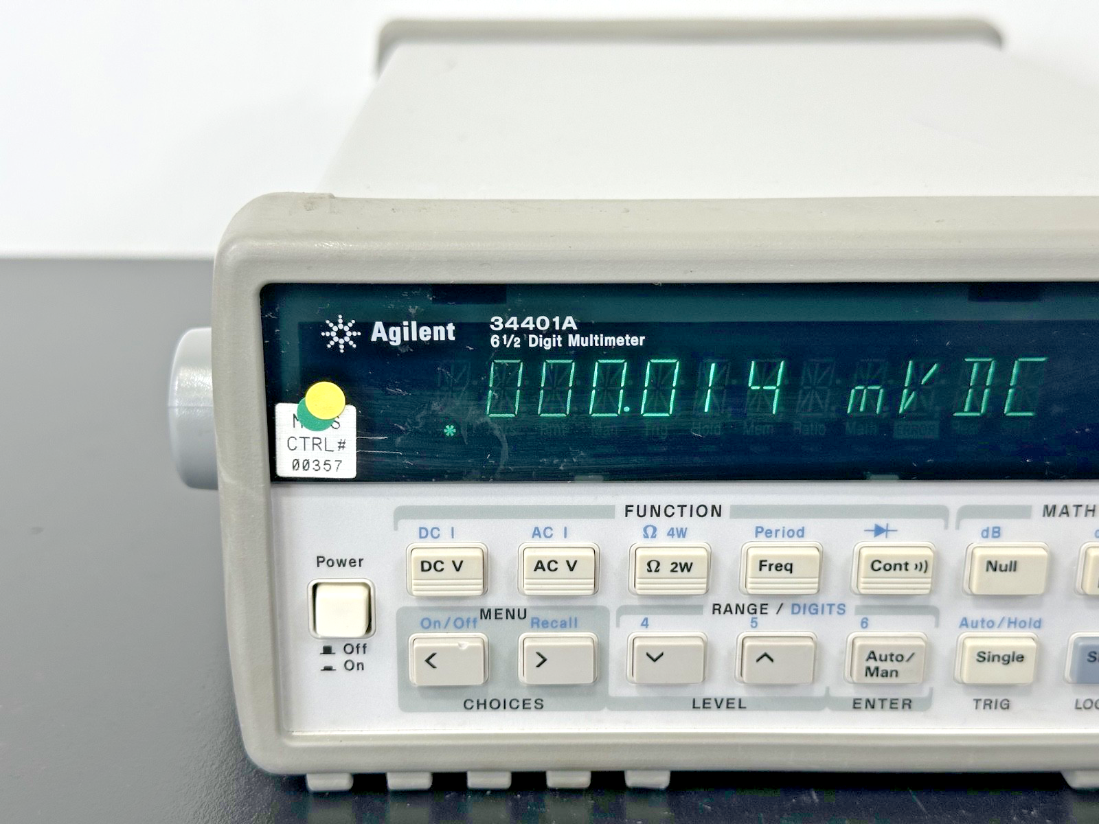 Agilent 34401A 6.5 Digit Digital Bench Multimeter GPIB RS 232 Powers On Working1