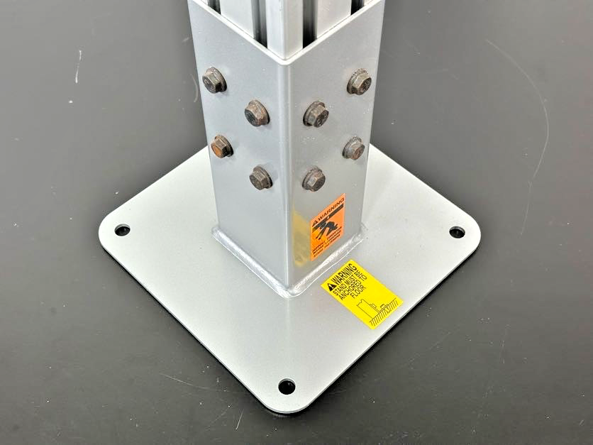 Dorner FMS1PM260 807000820H Single Post Adjustable Conveyor Support Stand Used4