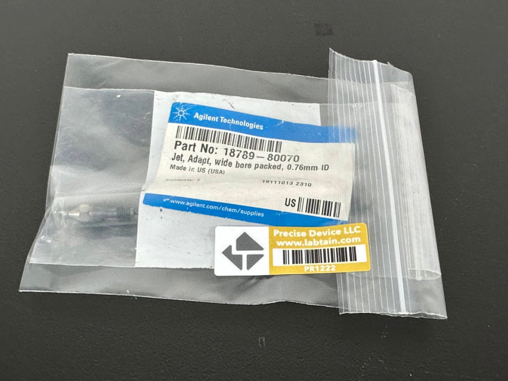 Agilent 18789 80070 Jet Adapter 0.76mm Wide Bore Packed NEW2