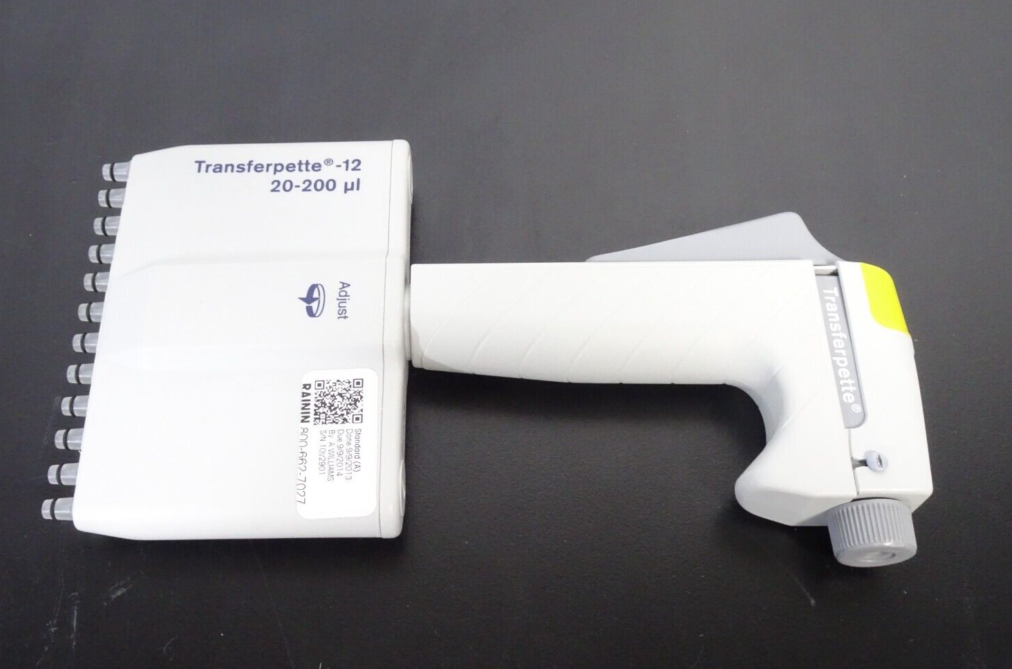 BrandTech Transferpette 12 Channel Manual Pipette 20 200uL0