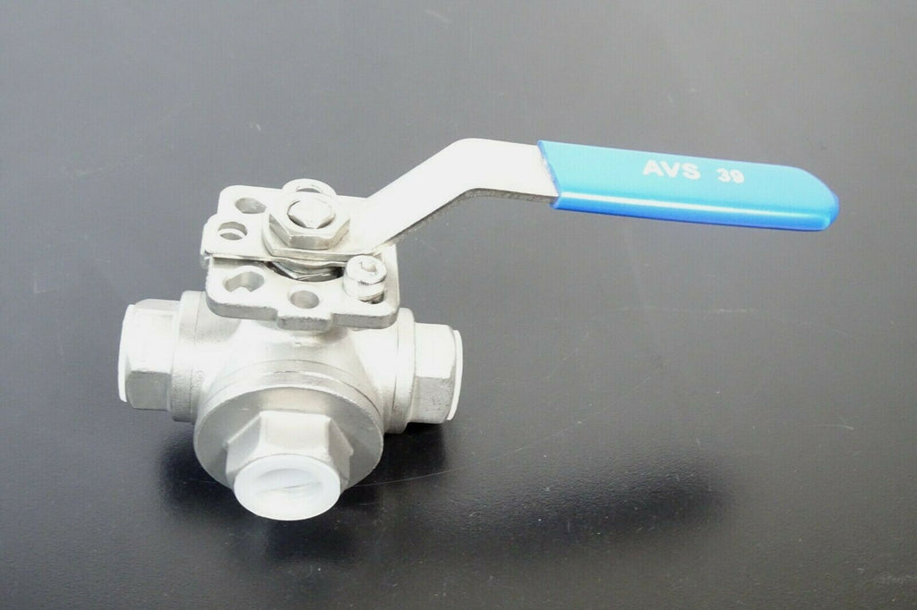  AVS 39 STFE CF8M 1000 WOG 3 Way Valve0