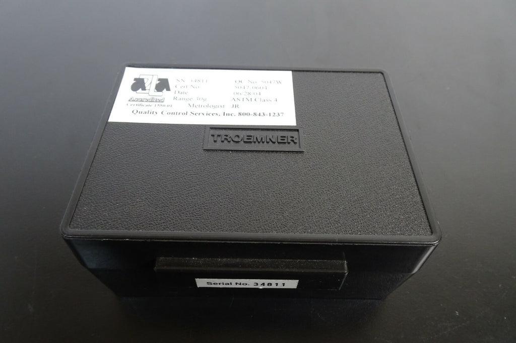 Troemner 30g Class F Test Weight3
