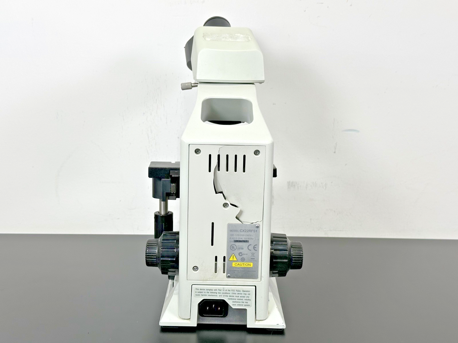 Olympus CX22 Microscope CX22RFS1 Binocular Lab Microscope PARTS/REPAIR No Power2