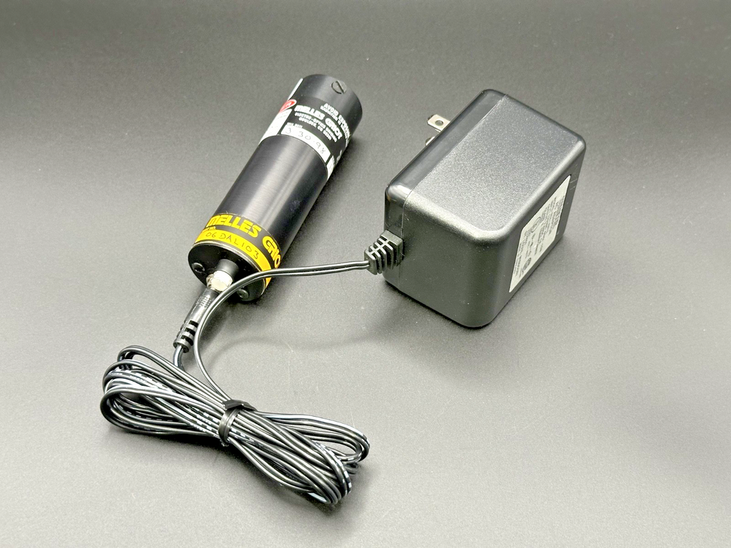 Melles Griot 06DAL103 650nm 4mW Diode Laser Assembly w/ AC Adapter0