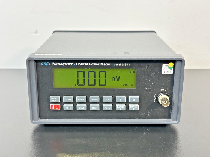 Newport 1830 C Picowatt Digital Optical Power Meter Working