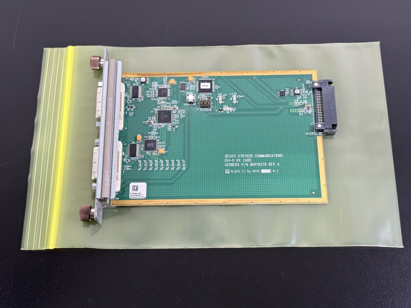 STRYKER COMMUNICATIONS DVI D RX CARD0