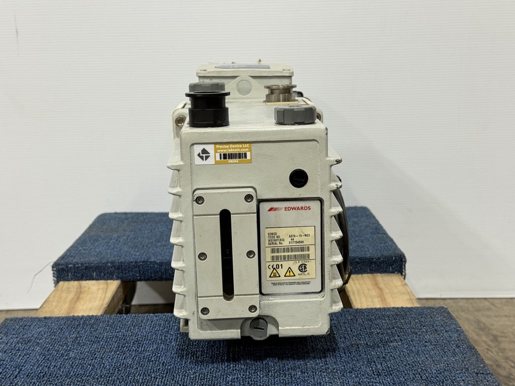 Edwards E2M30 Rotary Vane Vacuum Pump A374 15 9034