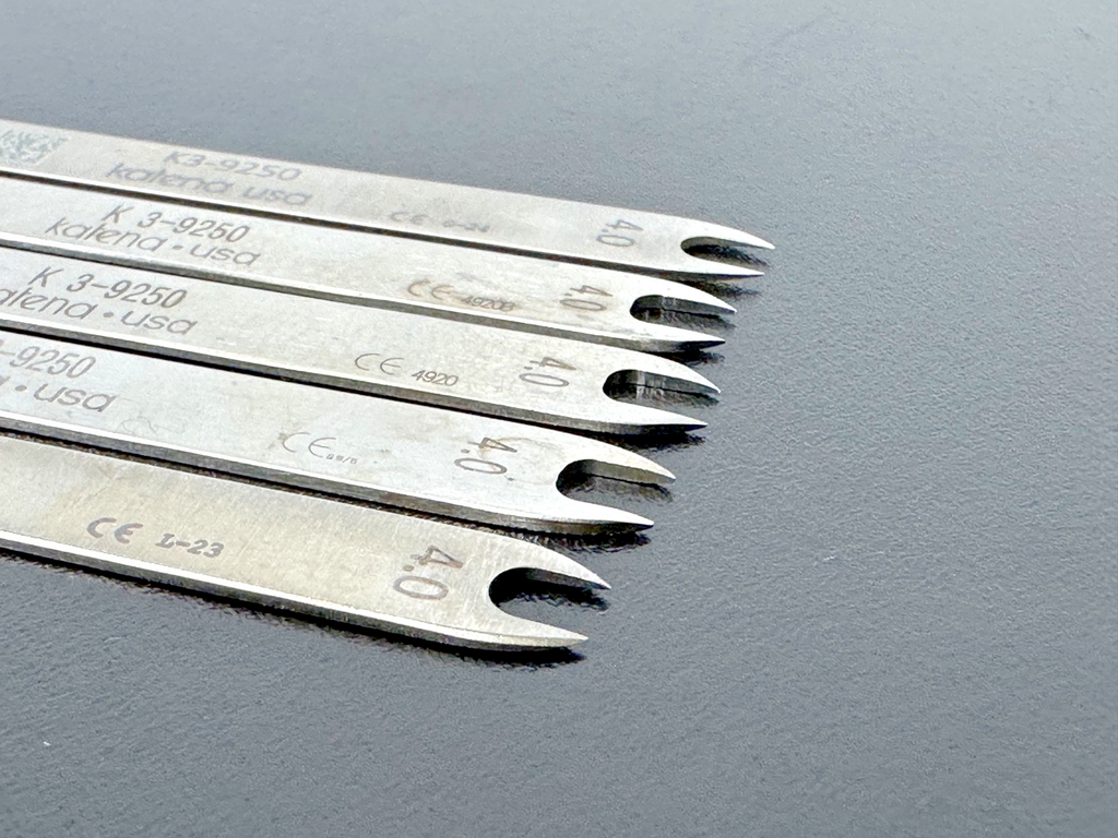 Lot of 5 Katena K3 9250 Braunstein Fixed Calipers 3.5mm 4.0mm Stainless2
