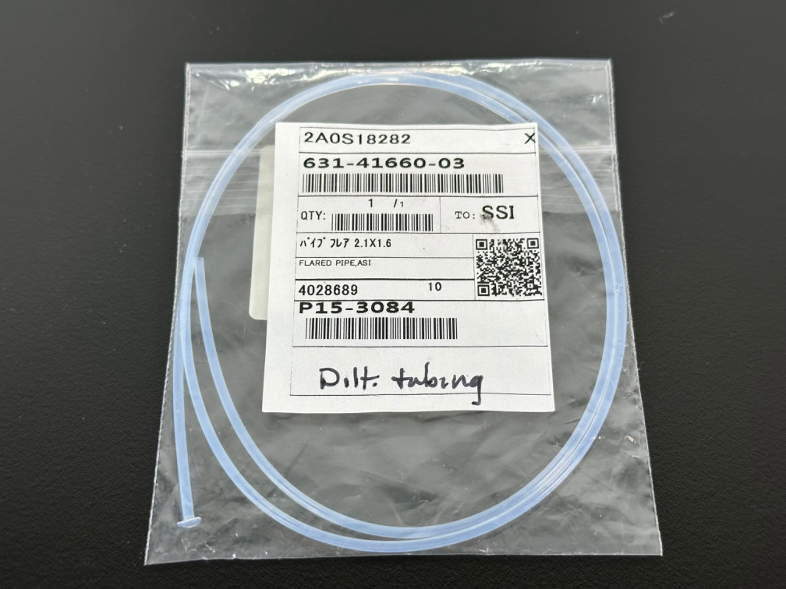 Shimadzu 631 41660 03 Flared Pipe 2.1x1.6 Tubing NEW0