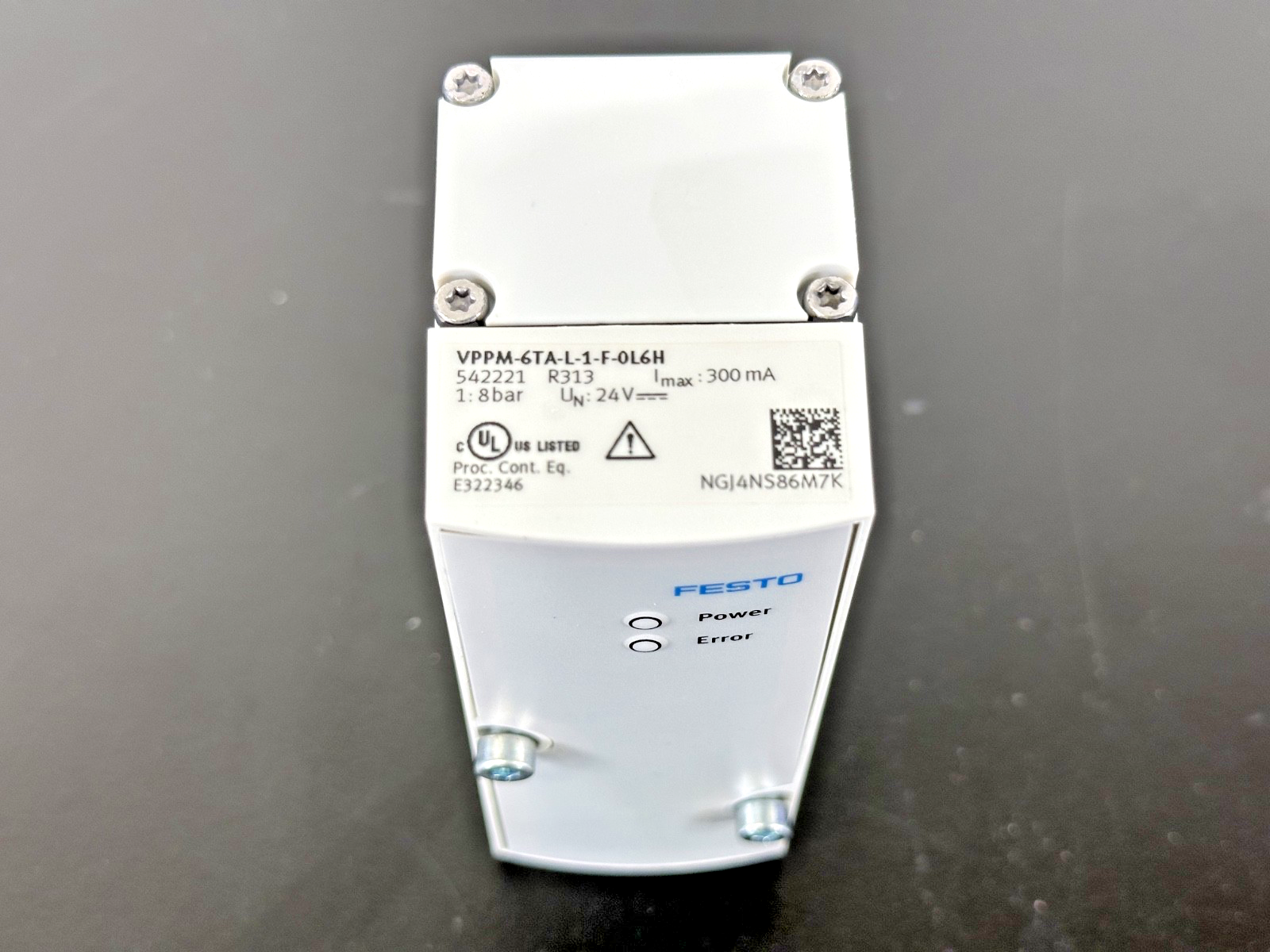 Festo VPPM 6TA L 1 F OL6H 542221 Proportional Pressure Regulator 24V DC3