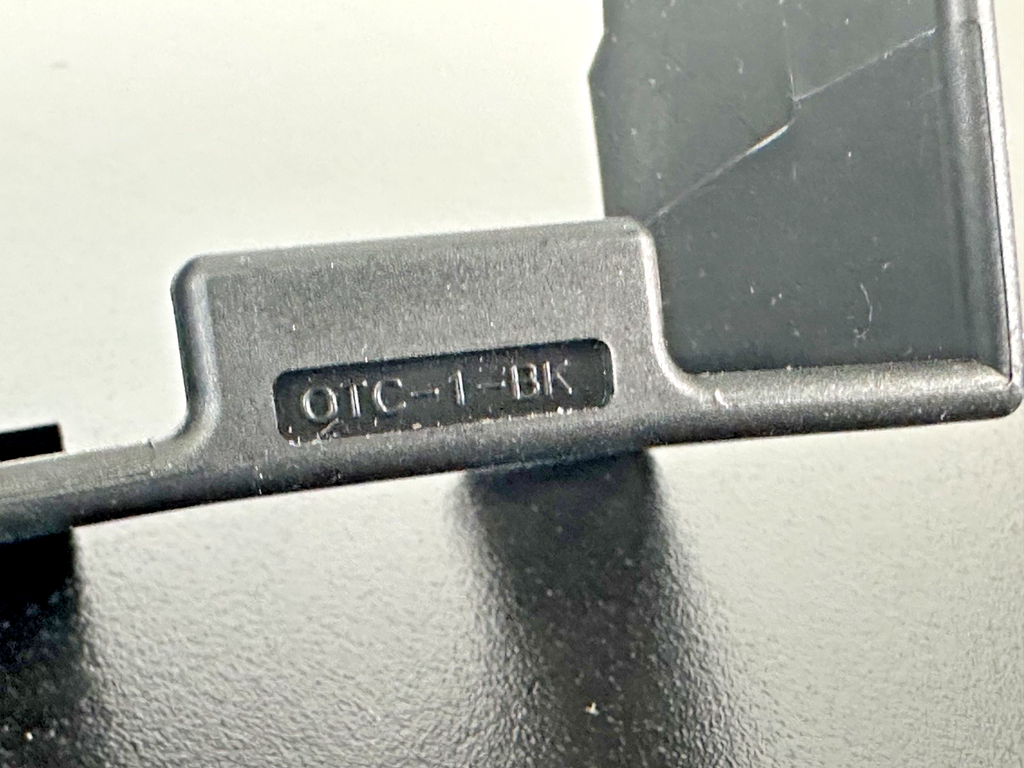 Banner QIC 1 BK Scanner Holder Mount Bracket Black Plastic2