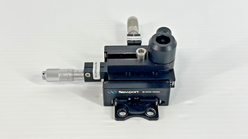 Newport M 460A Series 2 Axis XY Stage w/ Thorlabs Optical Mount0