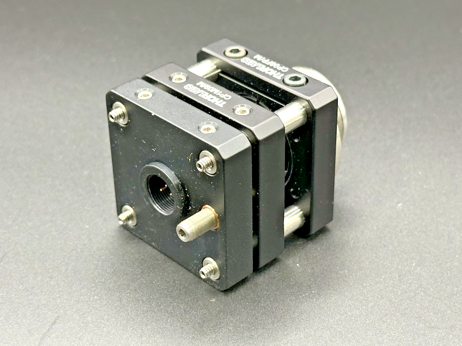 Thorlabs PAF2 5B FiberPort Coupler w/ CP08FP/M CP1M09/M Cage Assembly2