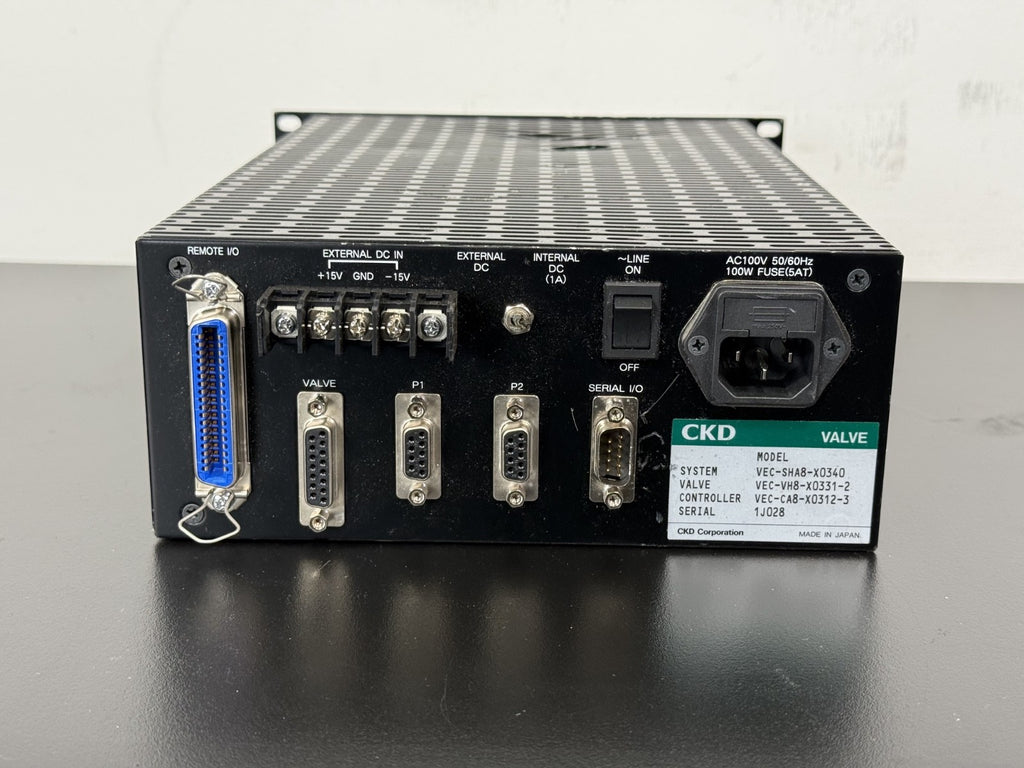 CKD VEC SHA8 X0340 Valve Controller System   VEC CA8 X0312 3 & VEC VH8 X0331 24