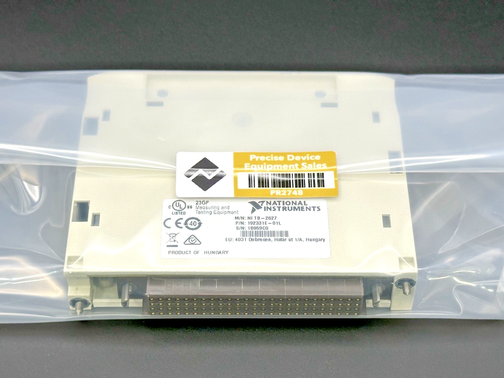 National Instruments NI TB 2627 PXI Multiplexer Terminal Block 192331E 01L5