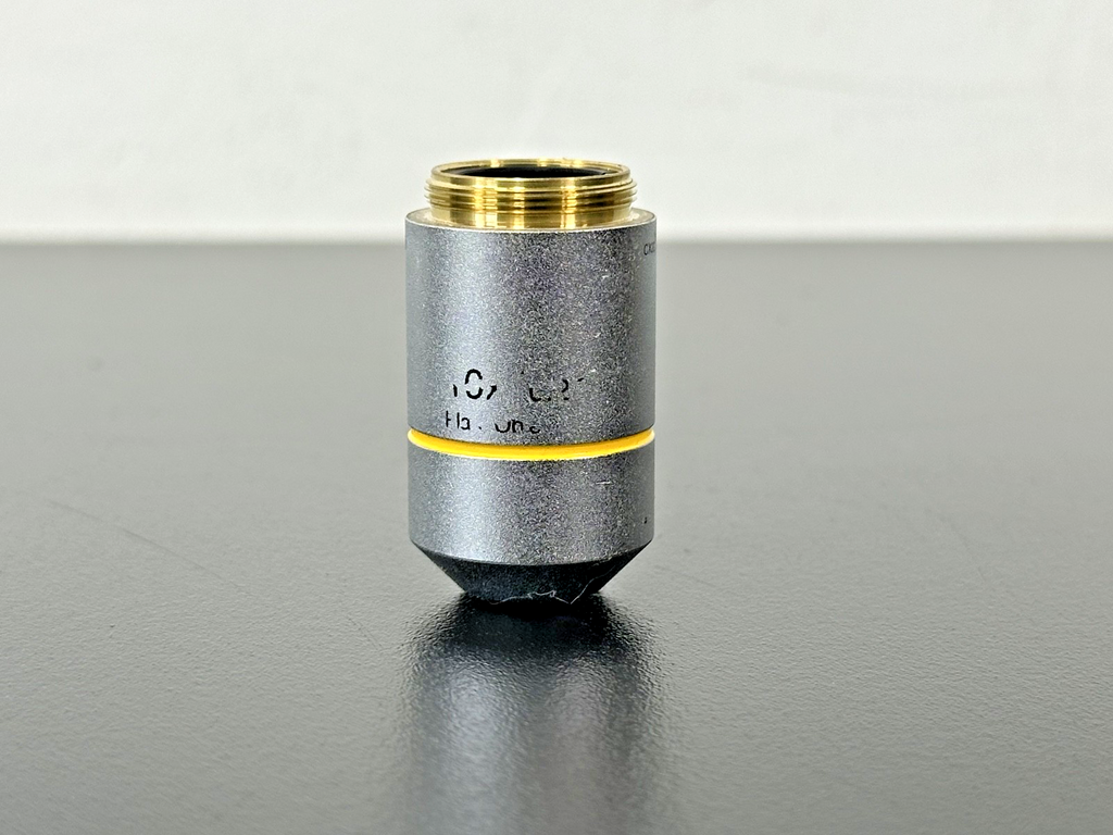 Olympus 10X 0.25 Plan Objective Microscope Lens Infinity FN201