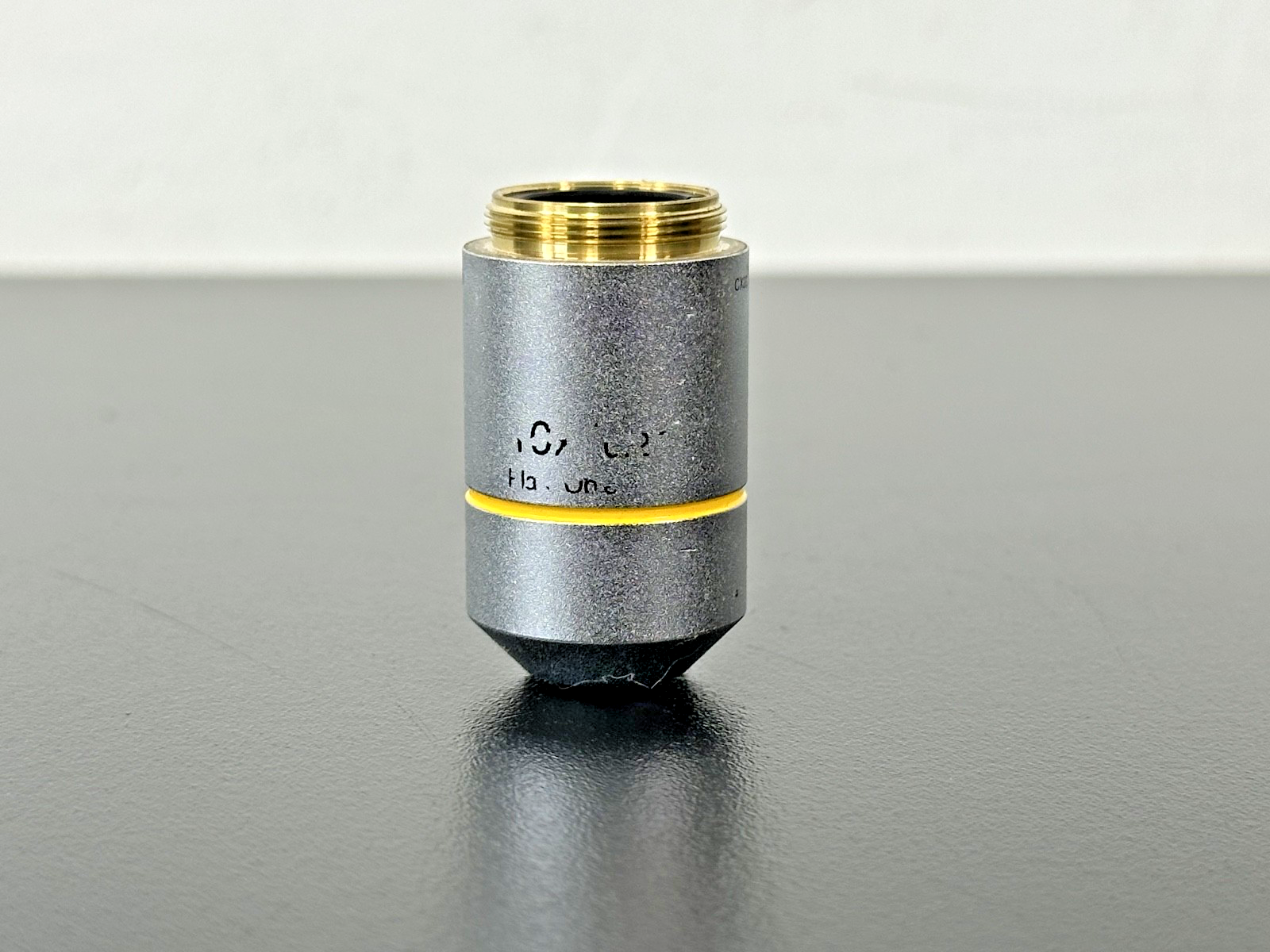 Olympus 10X 0.25 Plan Objective Microscope Lens Infinity FN201