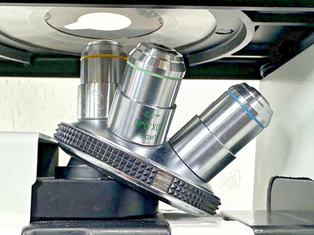 AmScope Inverted Microscope w/ MU300 Camera – Powers On – FOR PARTS / REPAIR8