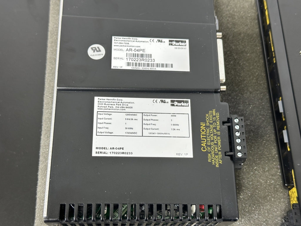 Parker AR 04PE Aries EPL Servo Drive & 9640P3U0B0 Controller4