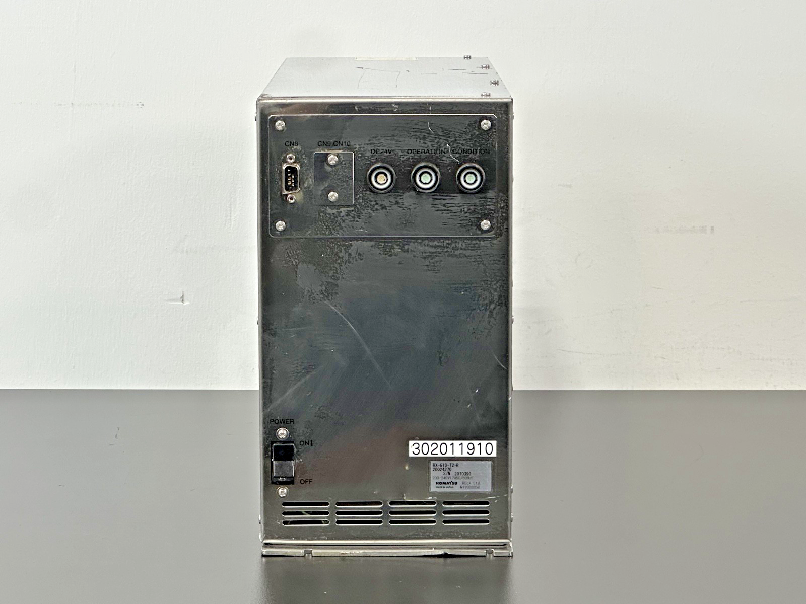 Komatsu KELK RX 610 T2 R Industrial Control Unit 20024270 200 240VAC For Parts1