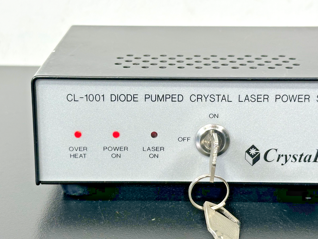 CrystaLaser CL 1001 Diode Pumped Crystal Laser Power Supply Working1