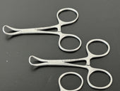 Lot of 4 Argent 43 1 606 Foerster Sponge Forceps Stainless3