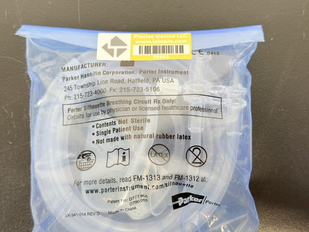 Parker Porter Silhouette Breathing Circuit Single Patient Use3