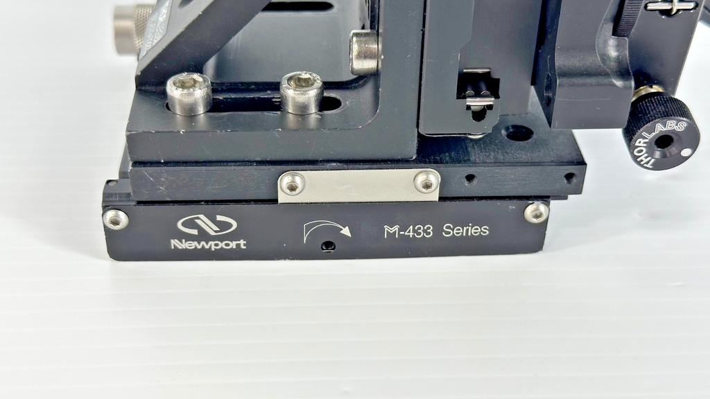 Thorlabs KS1RS Rotation Mount w/ Newport M 433 Multi Axis Stage Assembly6