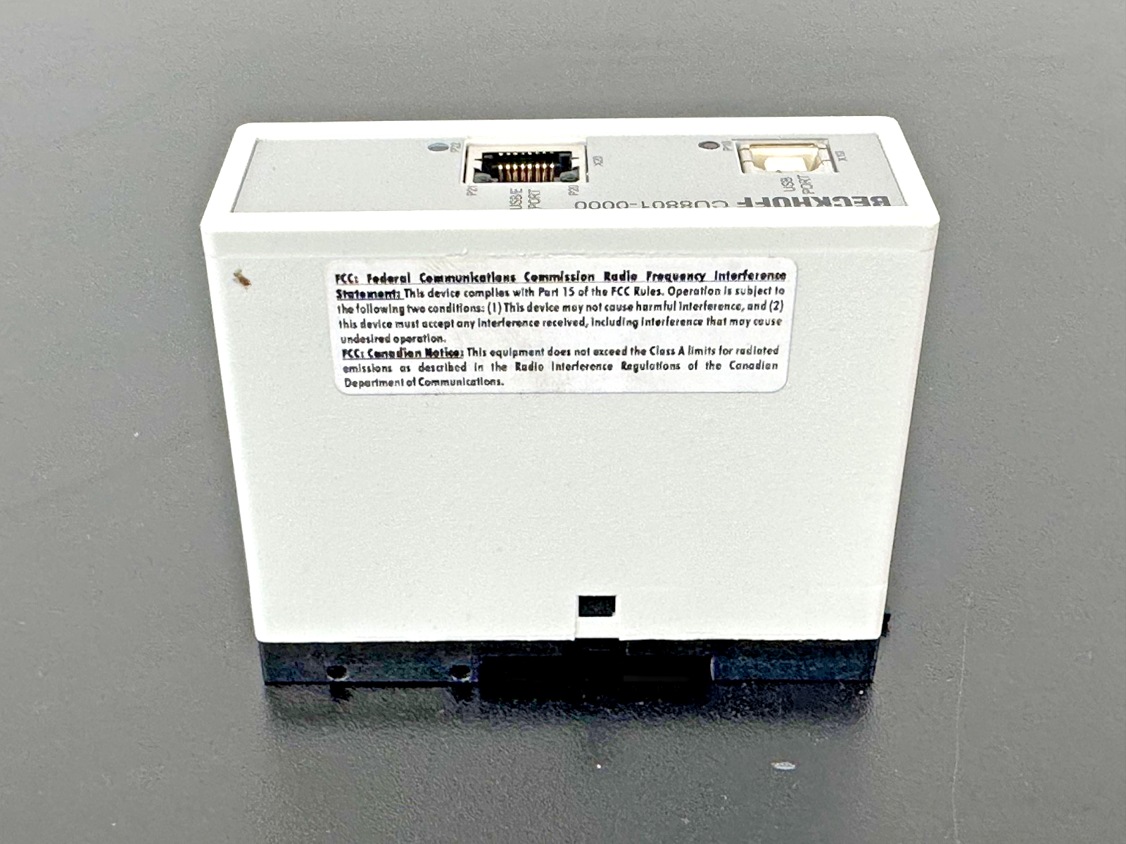 Beckhoff CU8801 0000 USB E 2.0 Tx Industrial Interface Module2