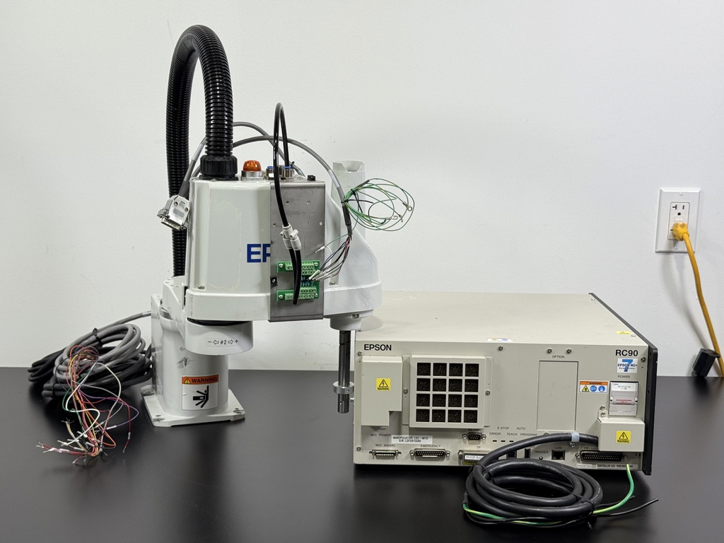 Seiko Epson LS3 401S 4 Axis SCARA Robot w/ RC90 Controller 200–240VAC0