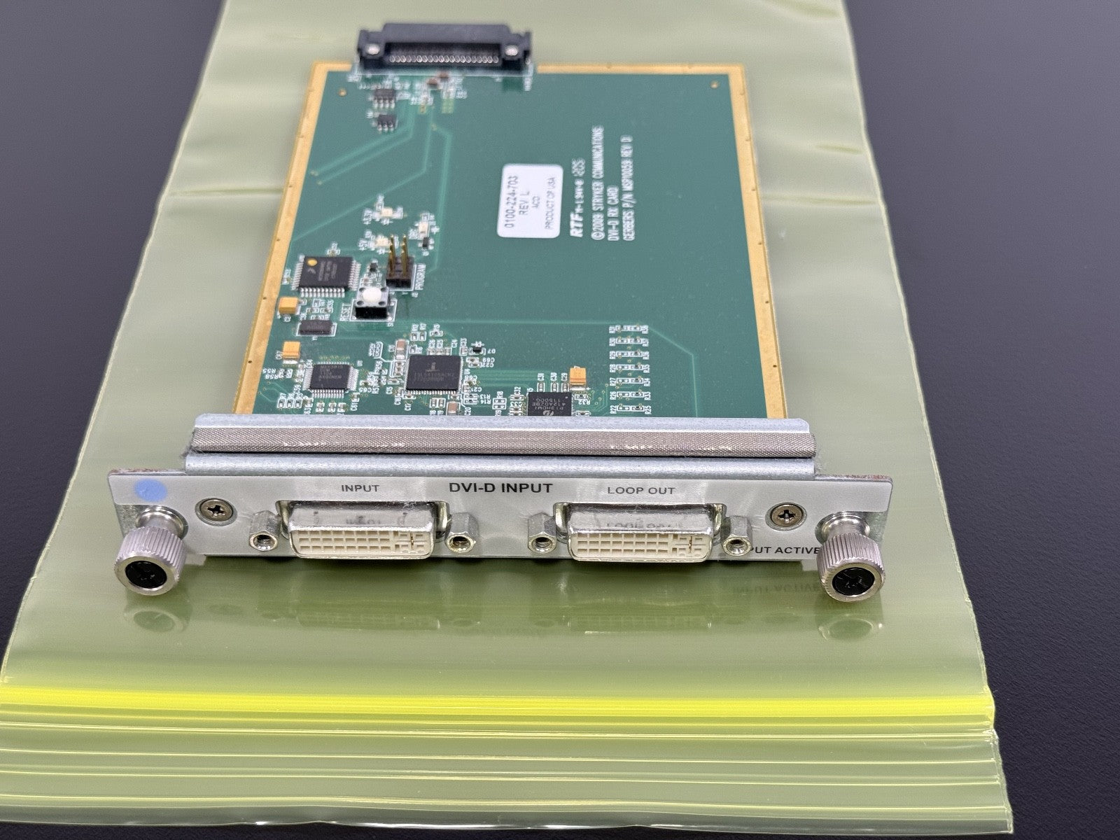 STRYKER COMMUNICATIONS DVI D RX CARD3