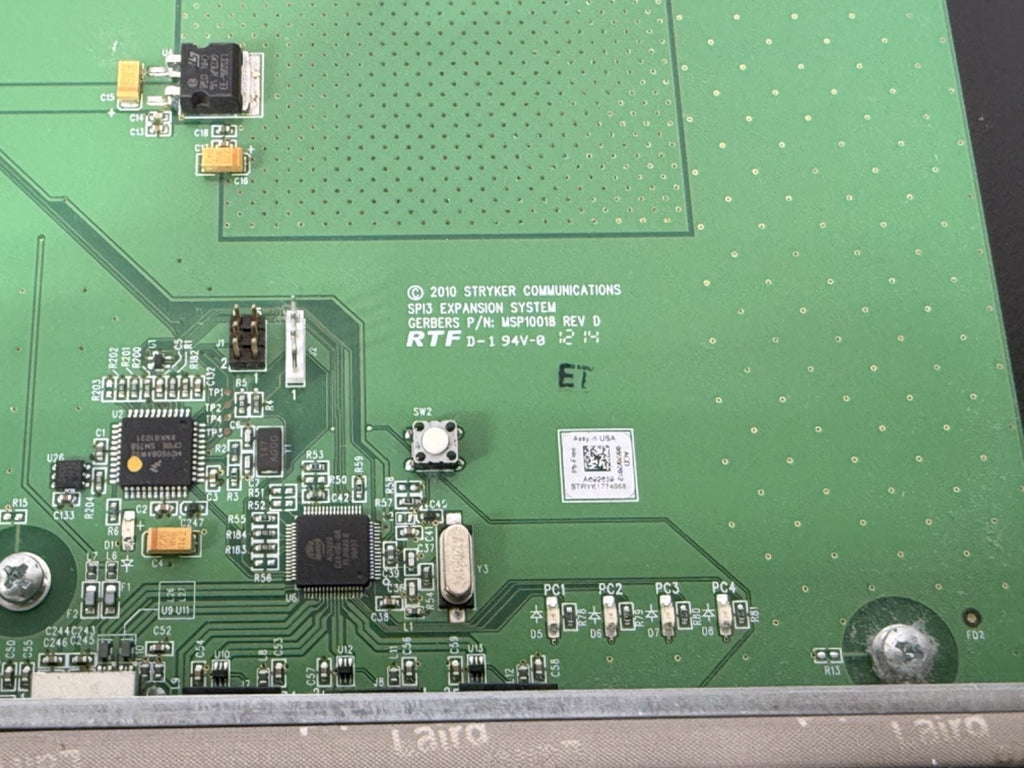 Stryker Communications SPI3 Expansion Module MSP10018 Rev D Ethernet USB Board3