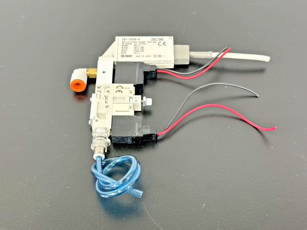 SMC ZB1 ZSEB A Digital Vacuum Pressure Switch Valve Assembly 12 24VDC0