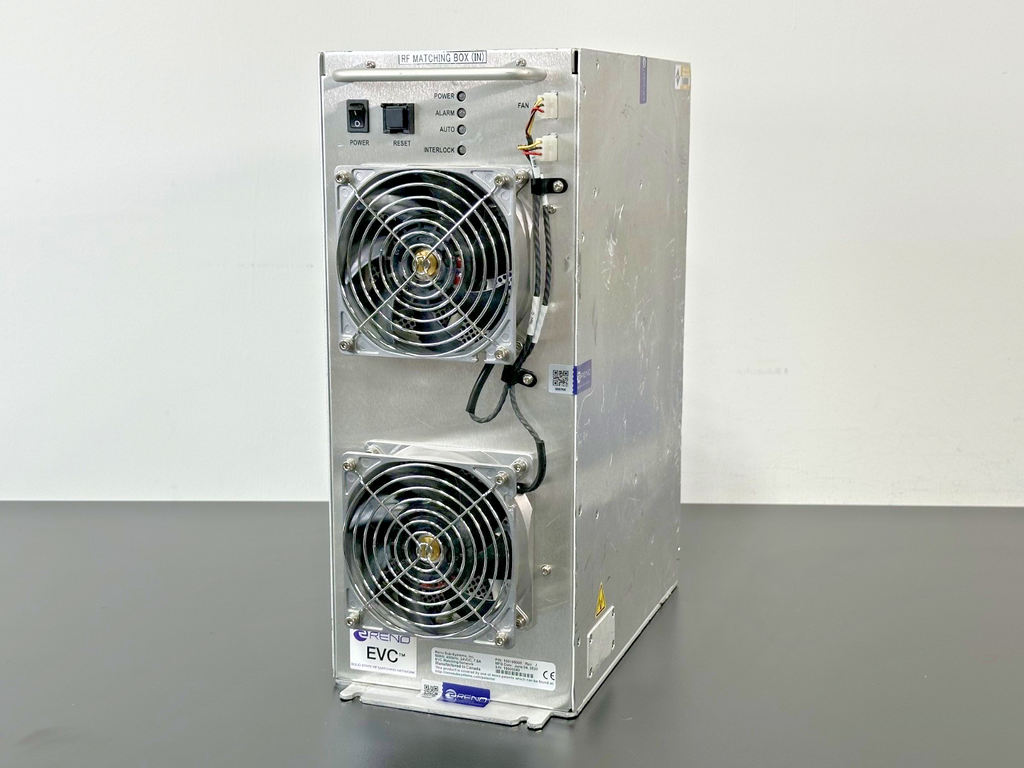 Reno EVC 100195000 Solid State RF Matching Network 500W 400kHz Rev J Used1