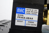 LOT Mac PR46A ABAA 36A J00 00 JACP 1FH Sandwich Regulator Pneumatic Valve6