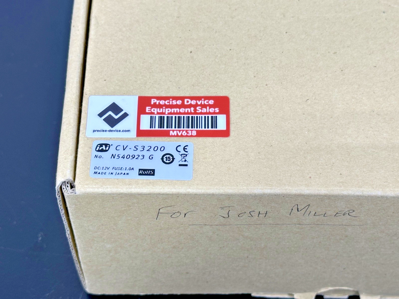 JAI CV-S3200 Super Sensitive DSP Color CCD Industrial Camera New Open Box3